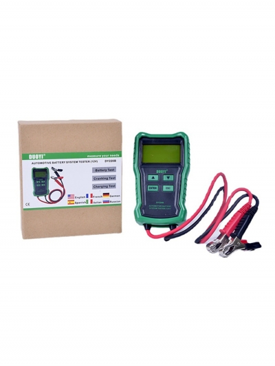 Цифровой тестер автомобильного аккумулятора DUOYI DY220B-2